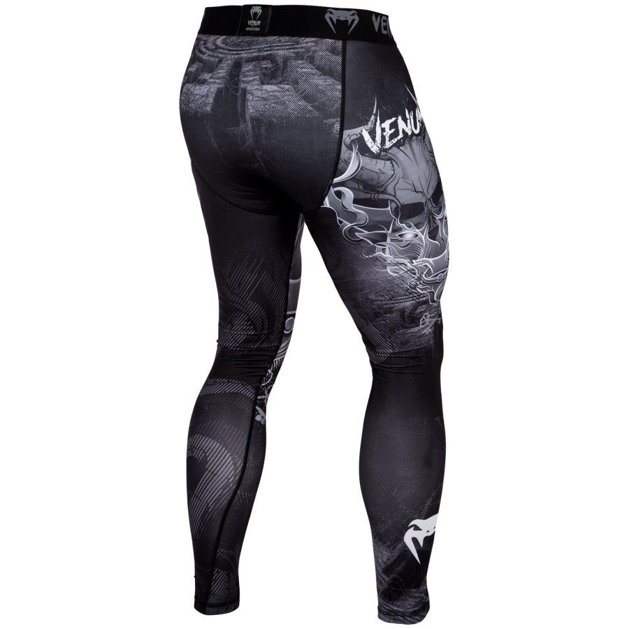 calça de compressão venum minotaurus - pretobranco