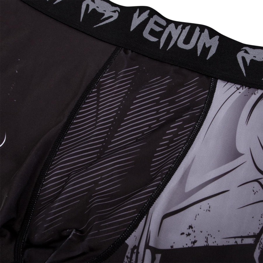 calça de compressão venum minotaurus - pretobranco