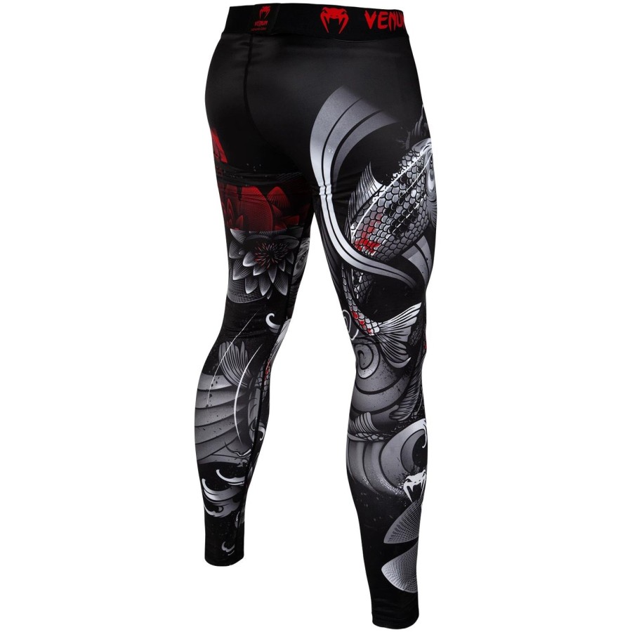 calça de compressão venum koi 2.0 - pretobranco