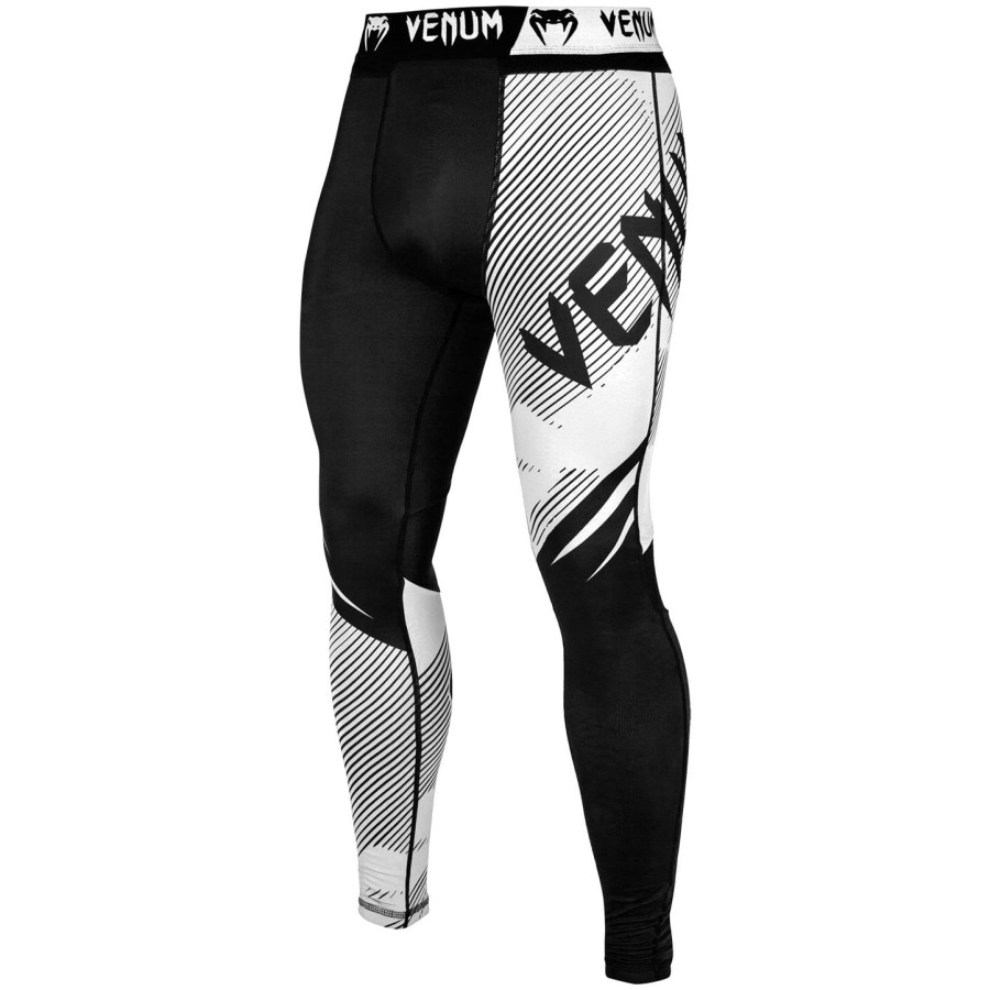 calça de compressão venum nogi 2.0 - pretobranco