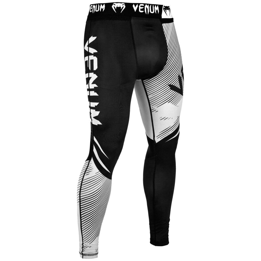 calça de compressão venum nogi 2.0 - pretobranco