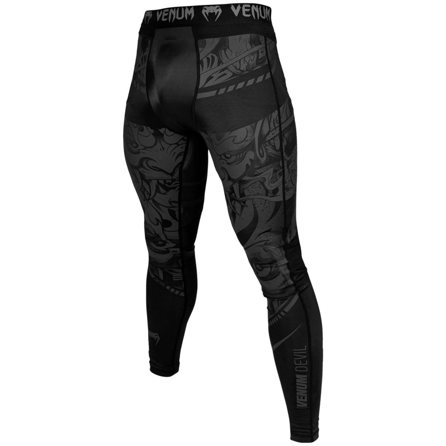 calça de compressão venum devil - pretapreta