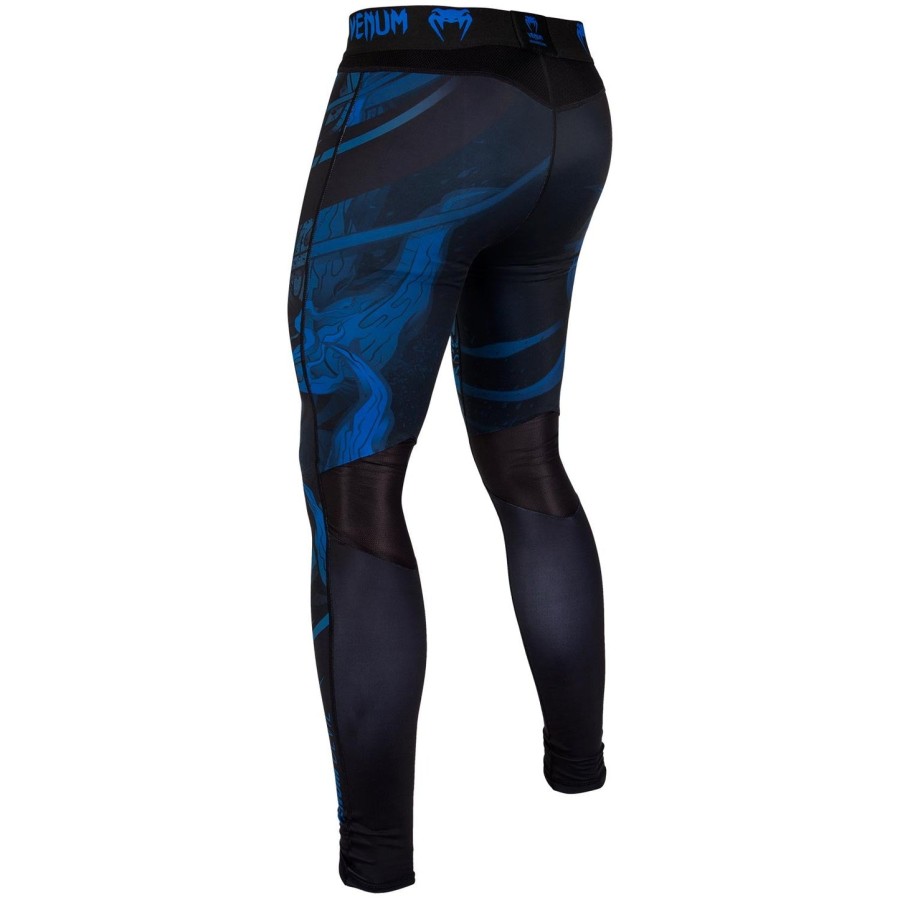 calça de compressão venum devil - azul marinhopreta
