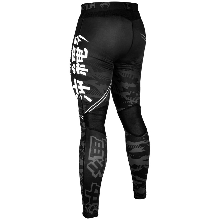 calça de compressão venum okinawa 2.0 - pretobranco