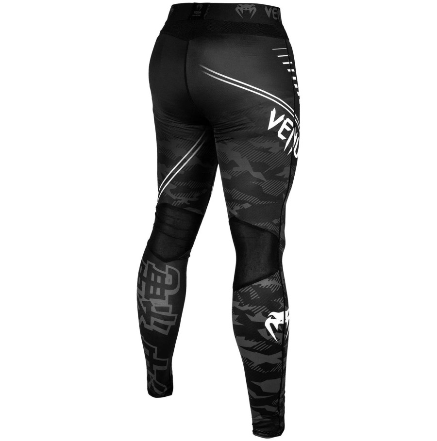 calça de compressão venum okinawa 2.0 - pretobranco