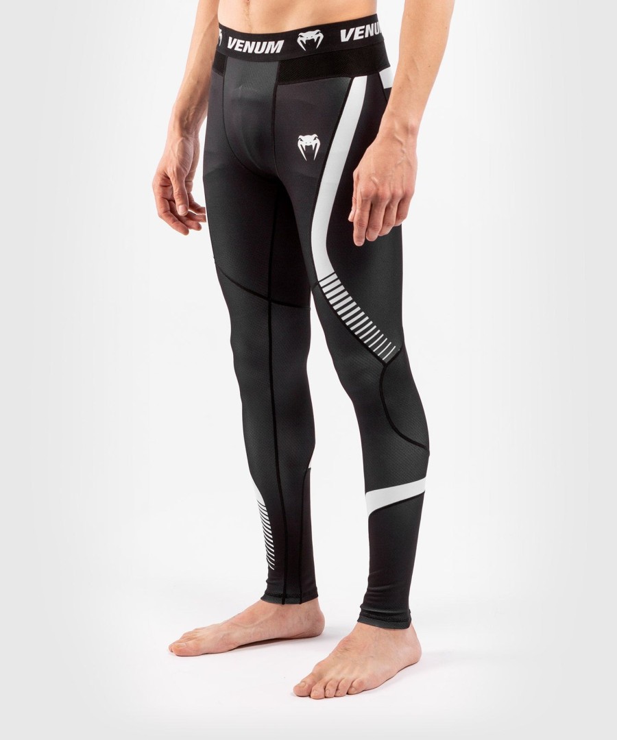 calça de compressão venum nogi 3.0 - pretobranco