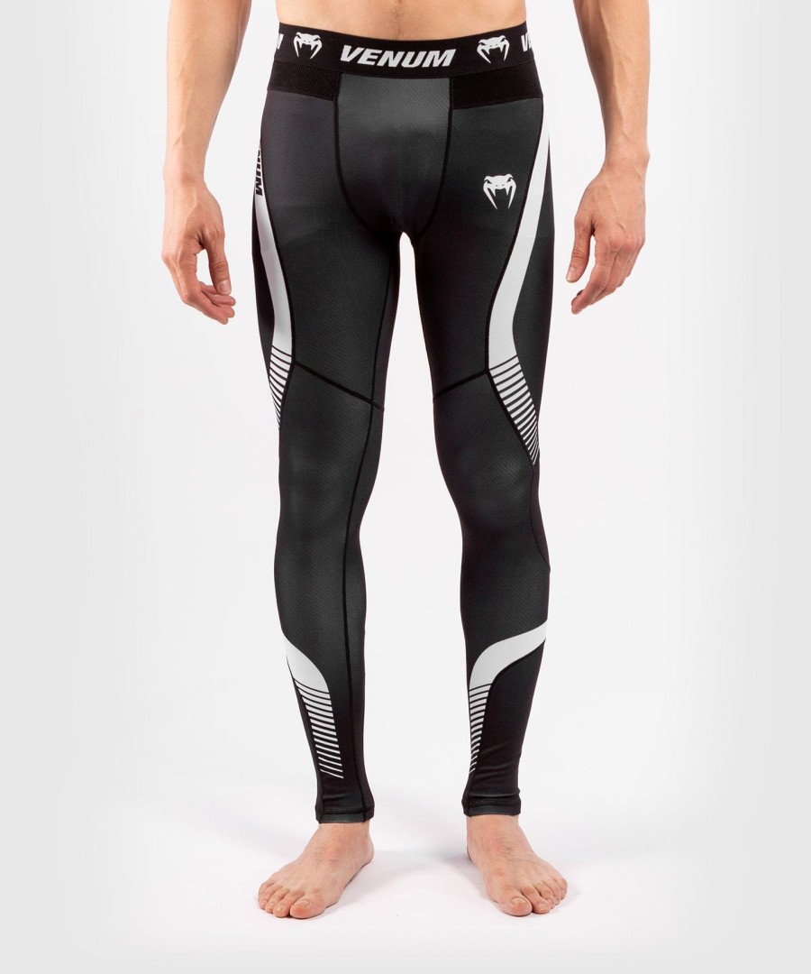 calça de compressão venum nogi 3.0 - pretobranco