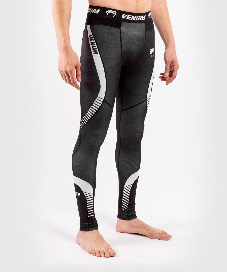 calça de compressão venum nogi 3.0 - pretobranco