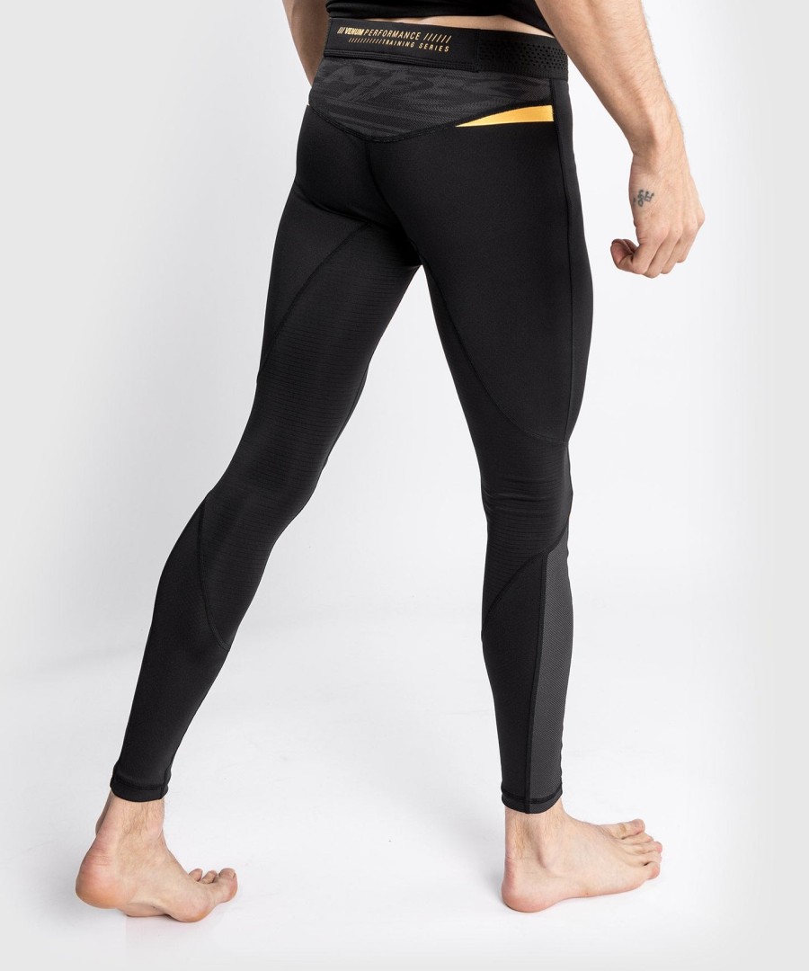 calça de compressão venum tempest 2.0 – pretodourado
