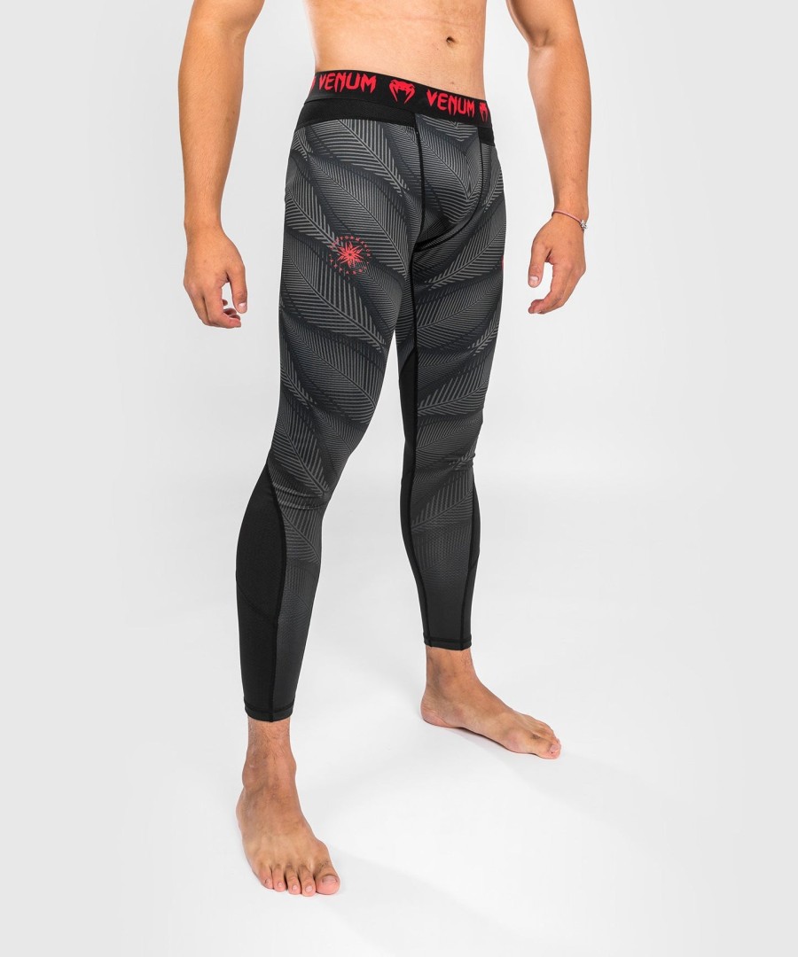calças venum phantom - pretovermelho