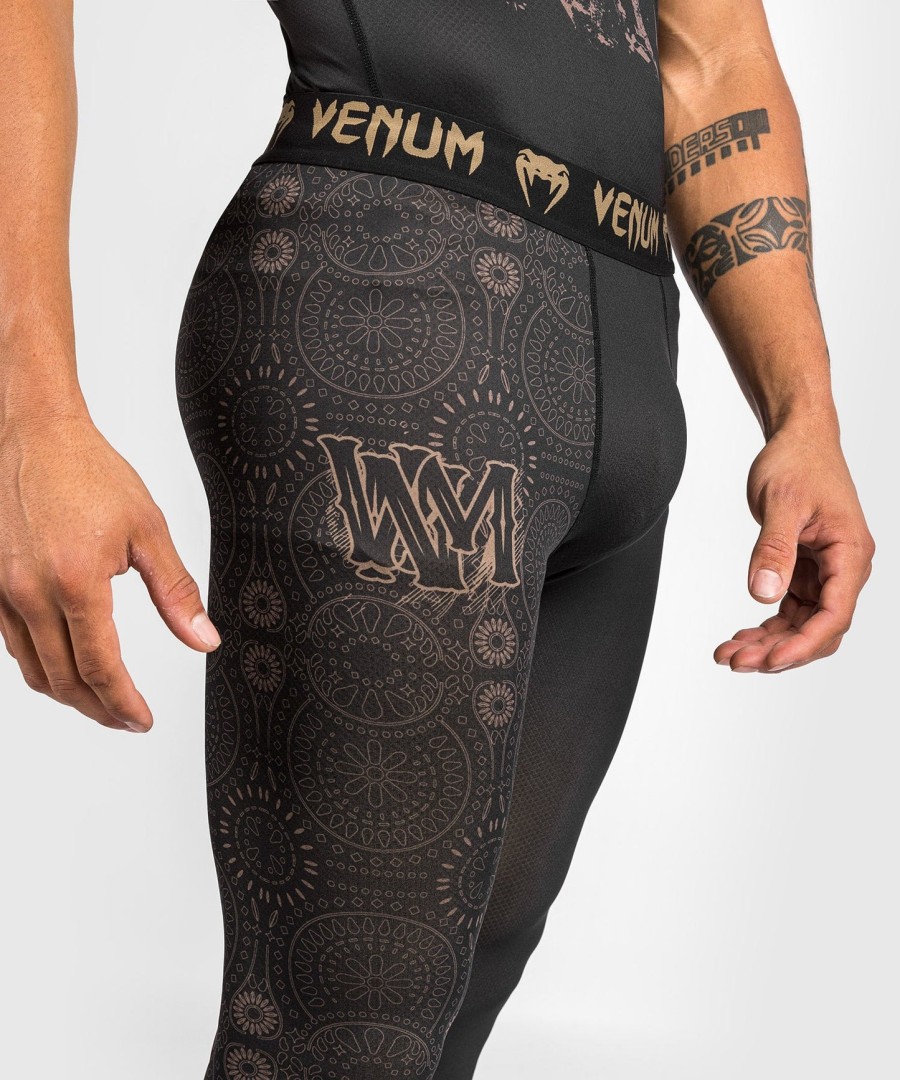 venum santa muerte dark side - polainas - pretomarrom