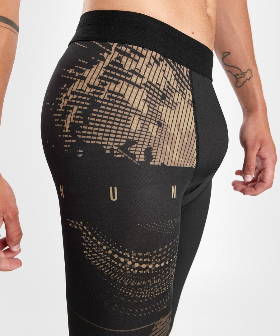 calças venum gorilla jungle spats - pretoareia