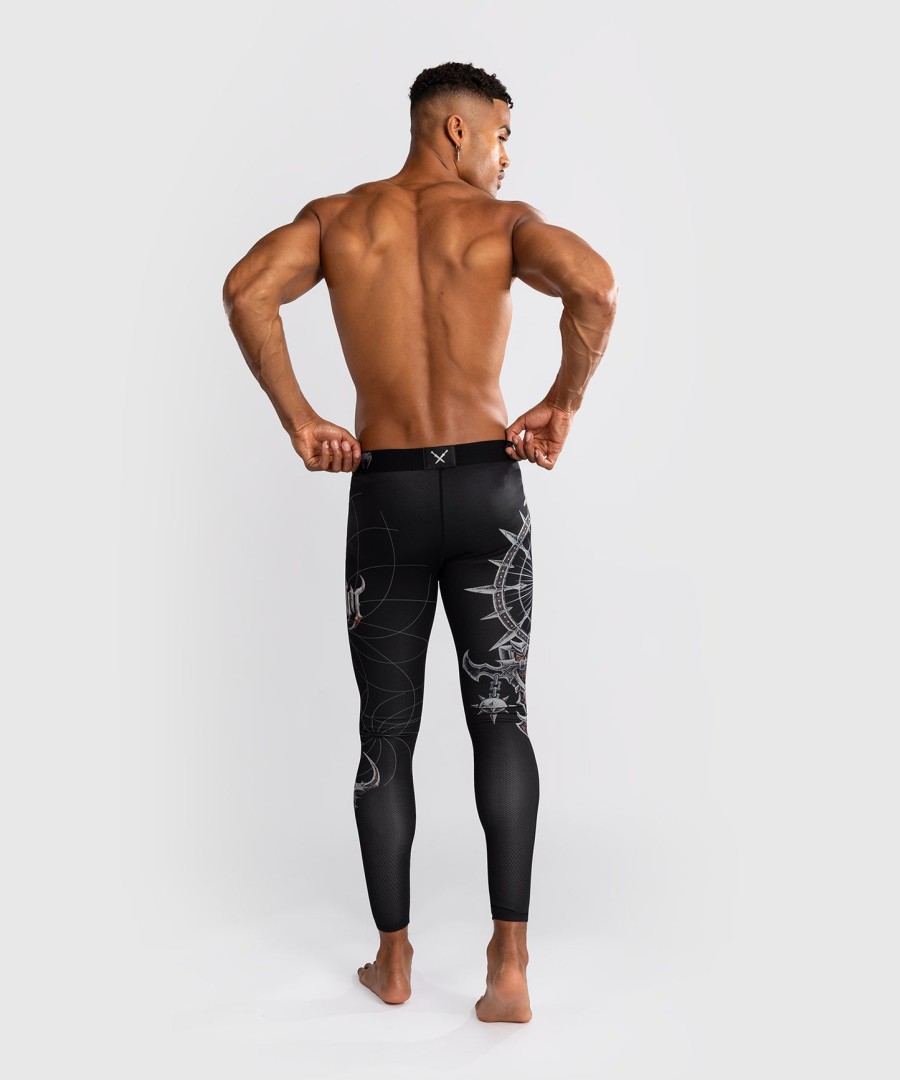 calças de compressão venum gladiator 5.0 para homem - pretoprata