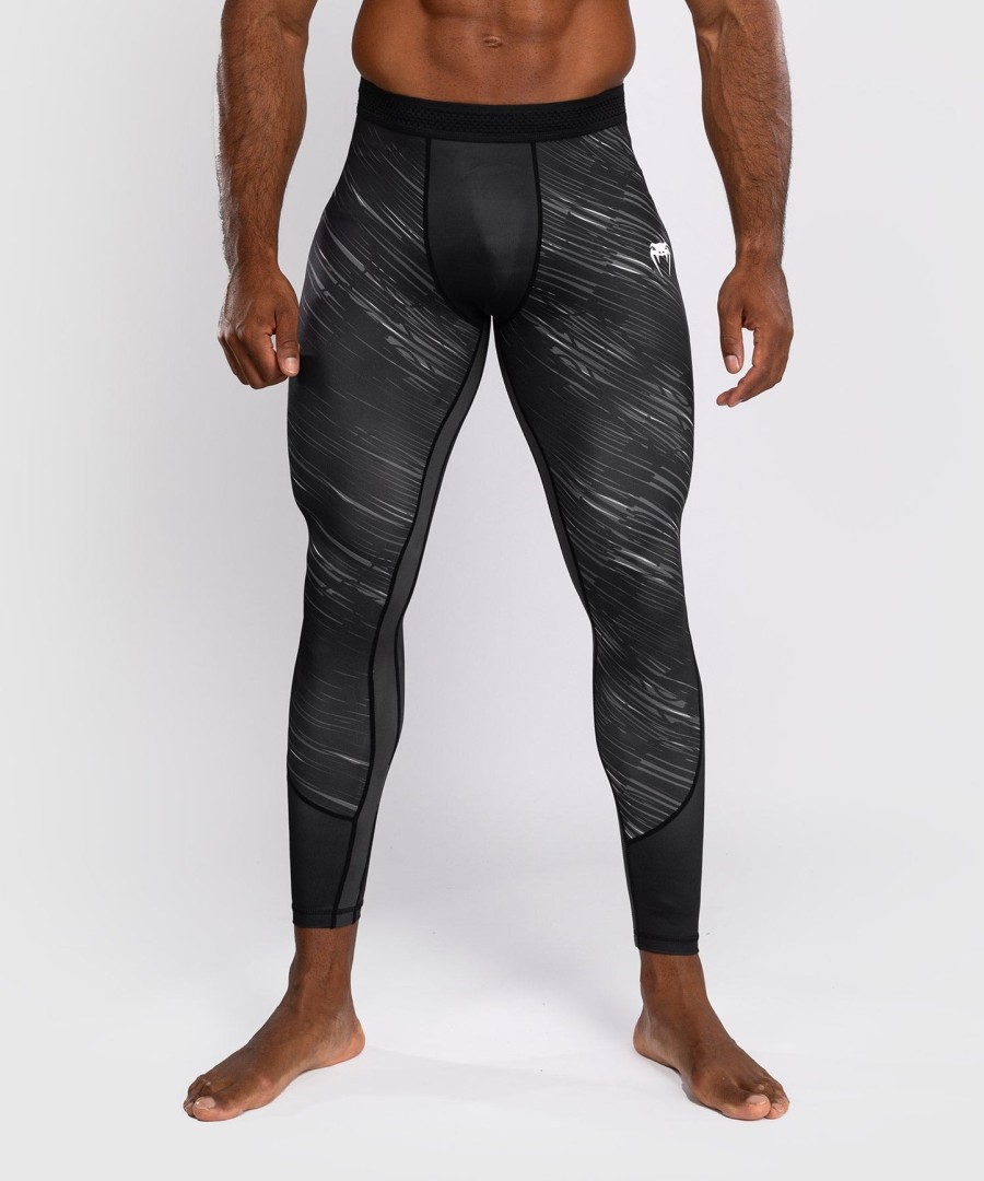 calças venum rapid spats - pretocinza tempestade