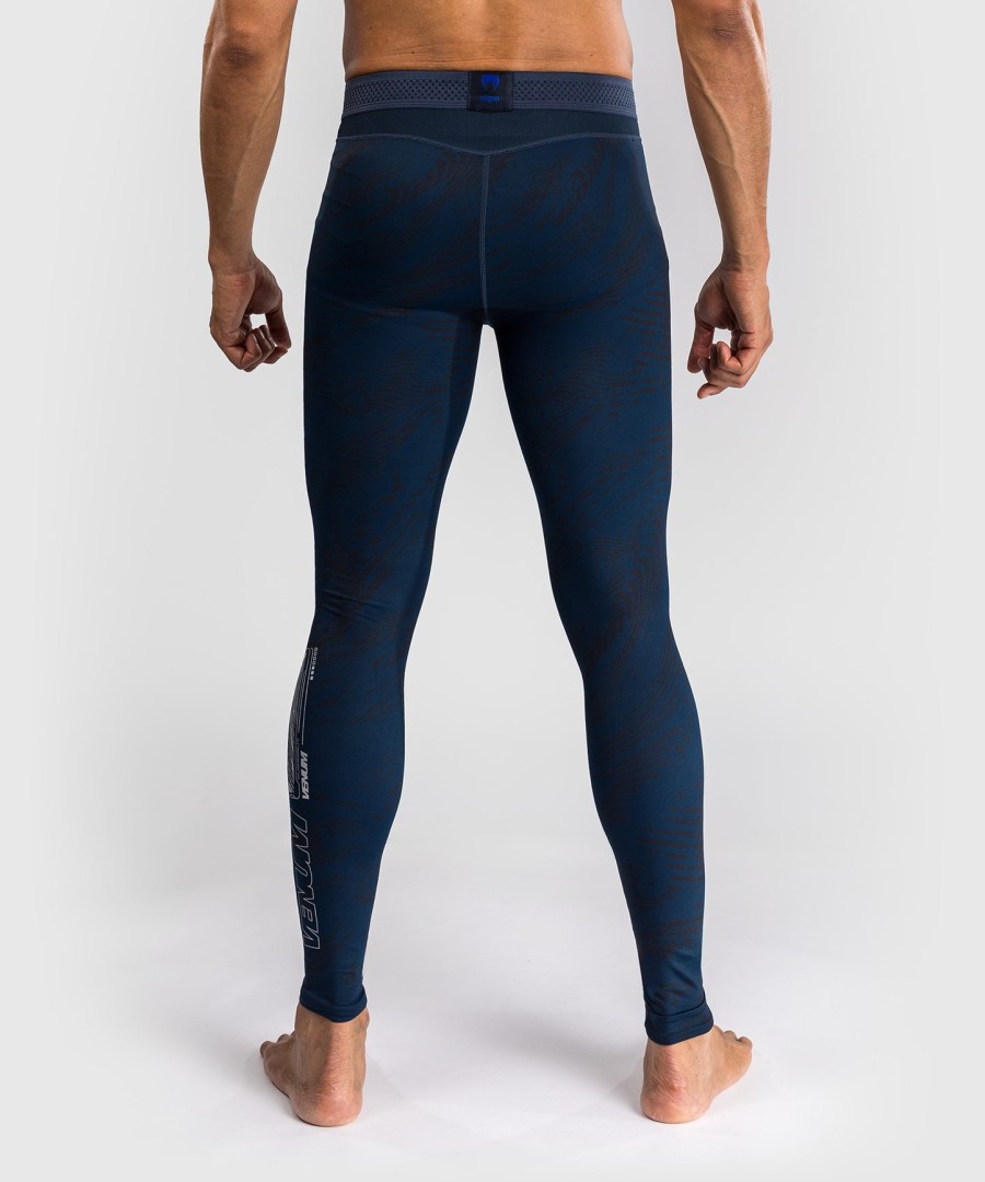 calça de performance masculina ufc fusion by venum fight week - azul oceânico