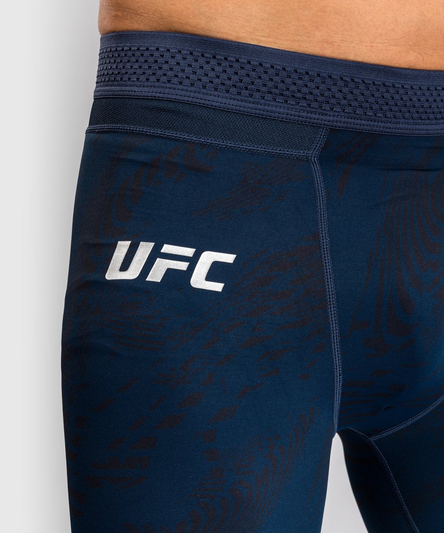 calça de performance masculina ufc fusion by venum fight week - azul oceânico