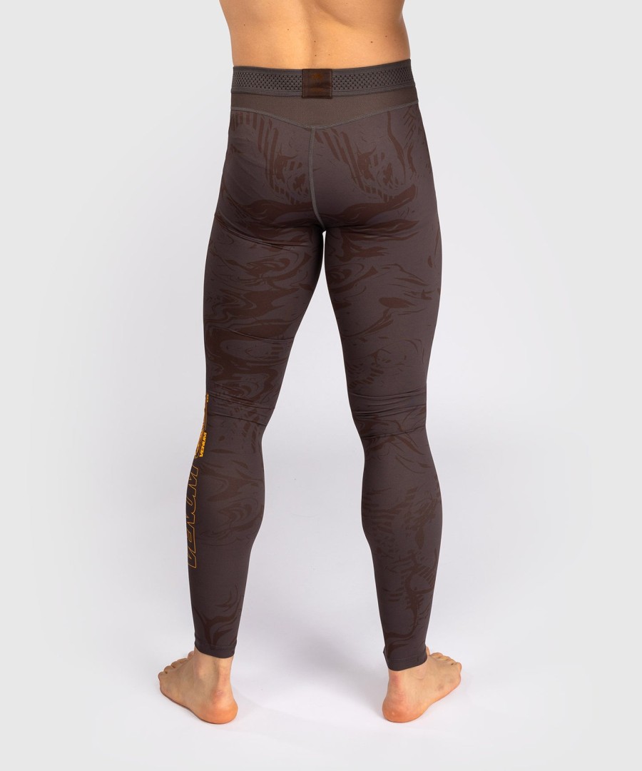calça de performance masculina ufc fusion by venum fight week - marrom terra