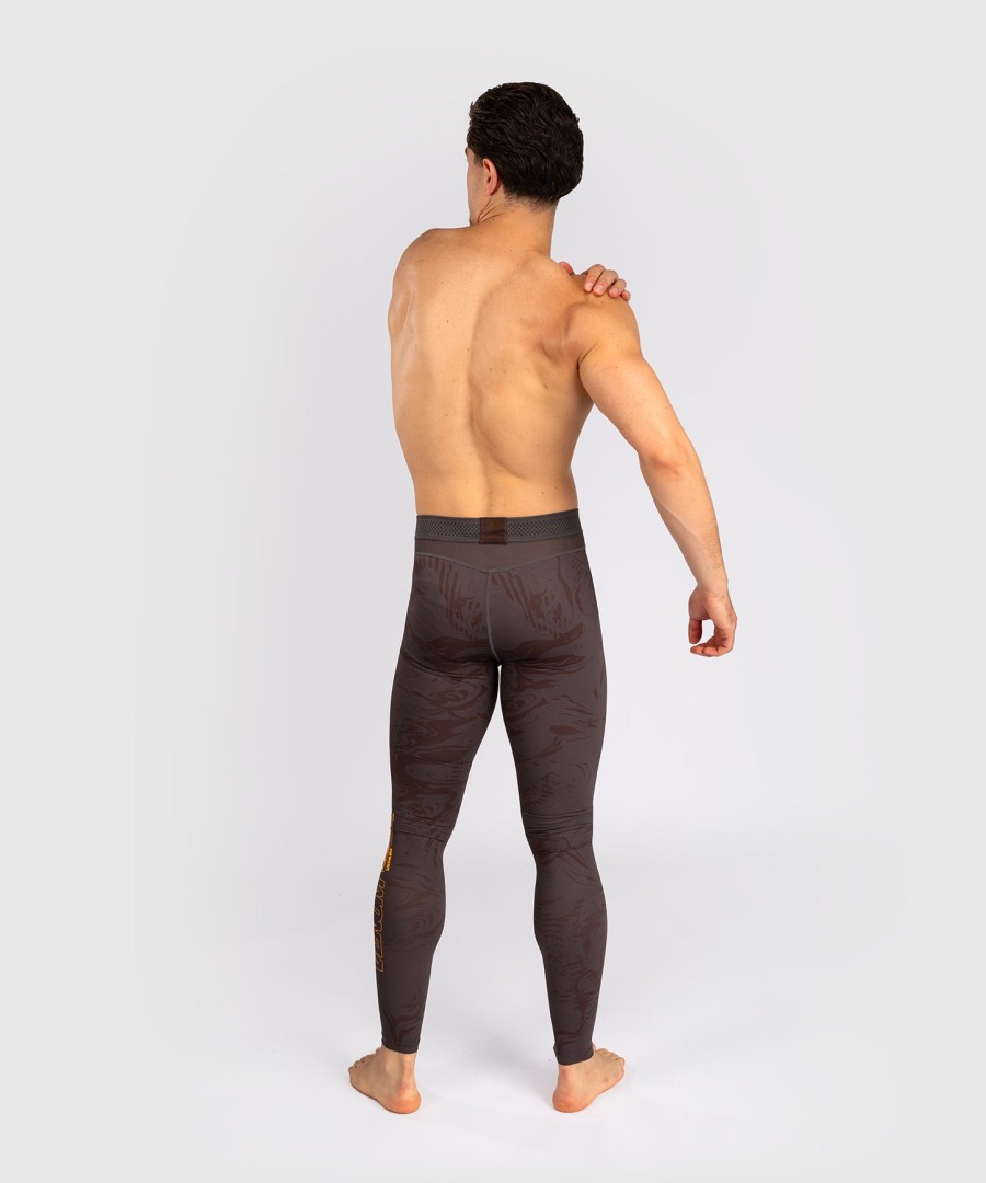 calça de performance masculina ufc fusion by venum fight week - marrom terra