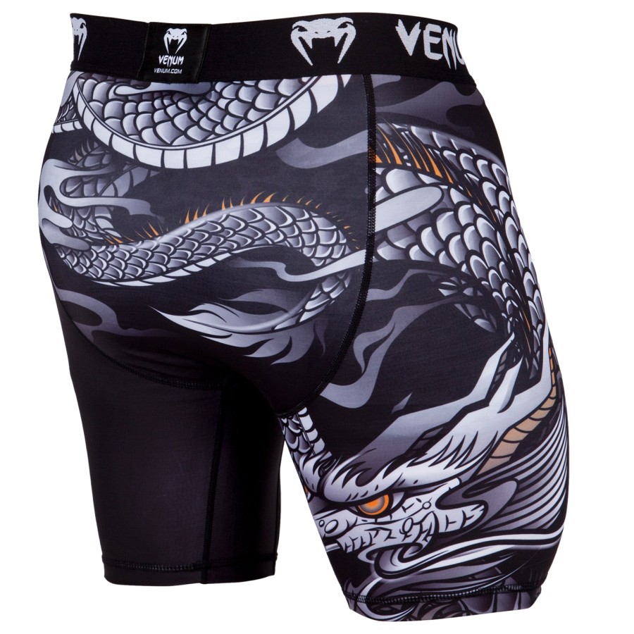 calções de compressão venum dragon flight - pretobranco