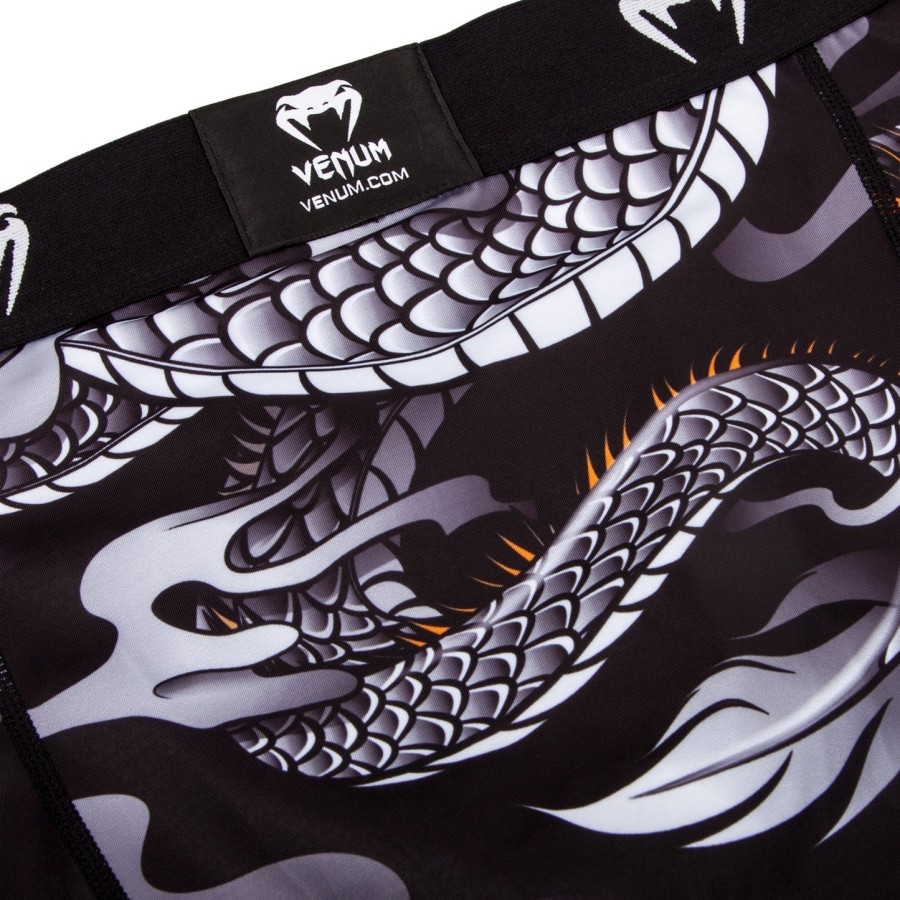 calções de compressão venum dragon flight - pretobranco