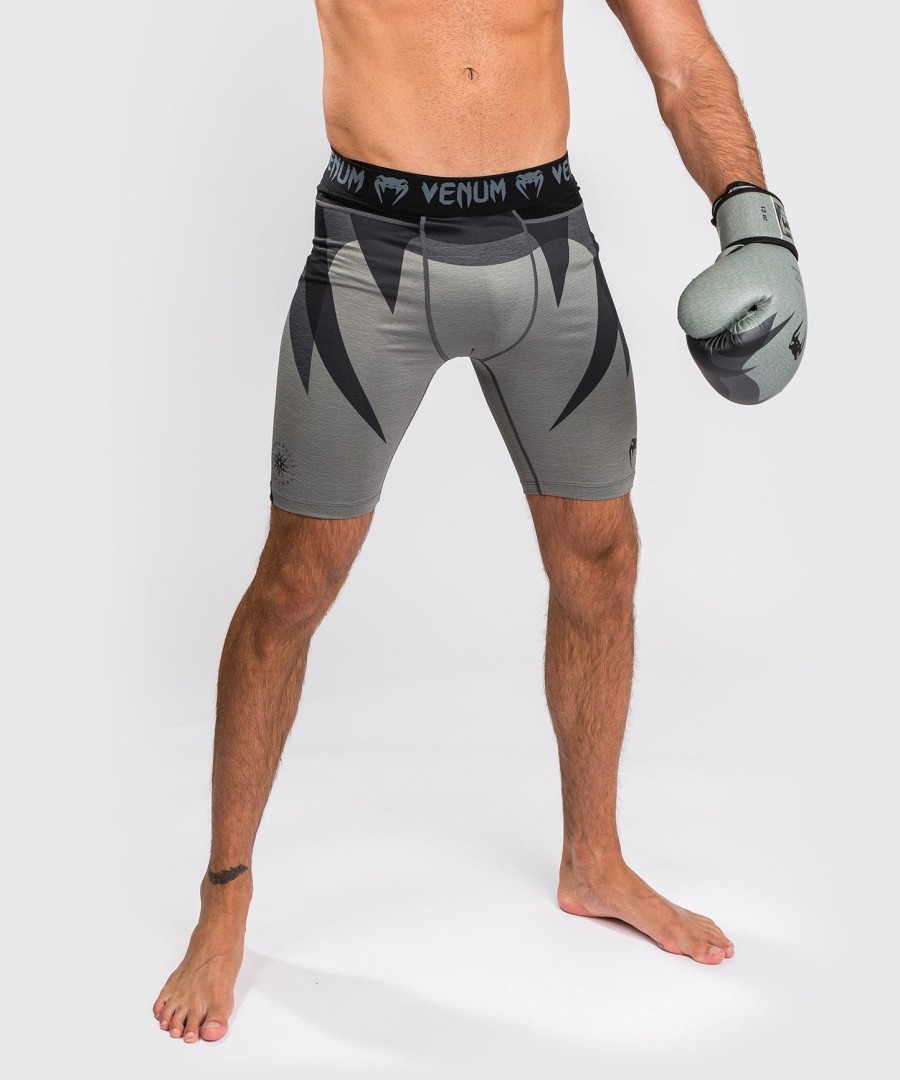 venum stone vale tudo shorts - mineral verde
