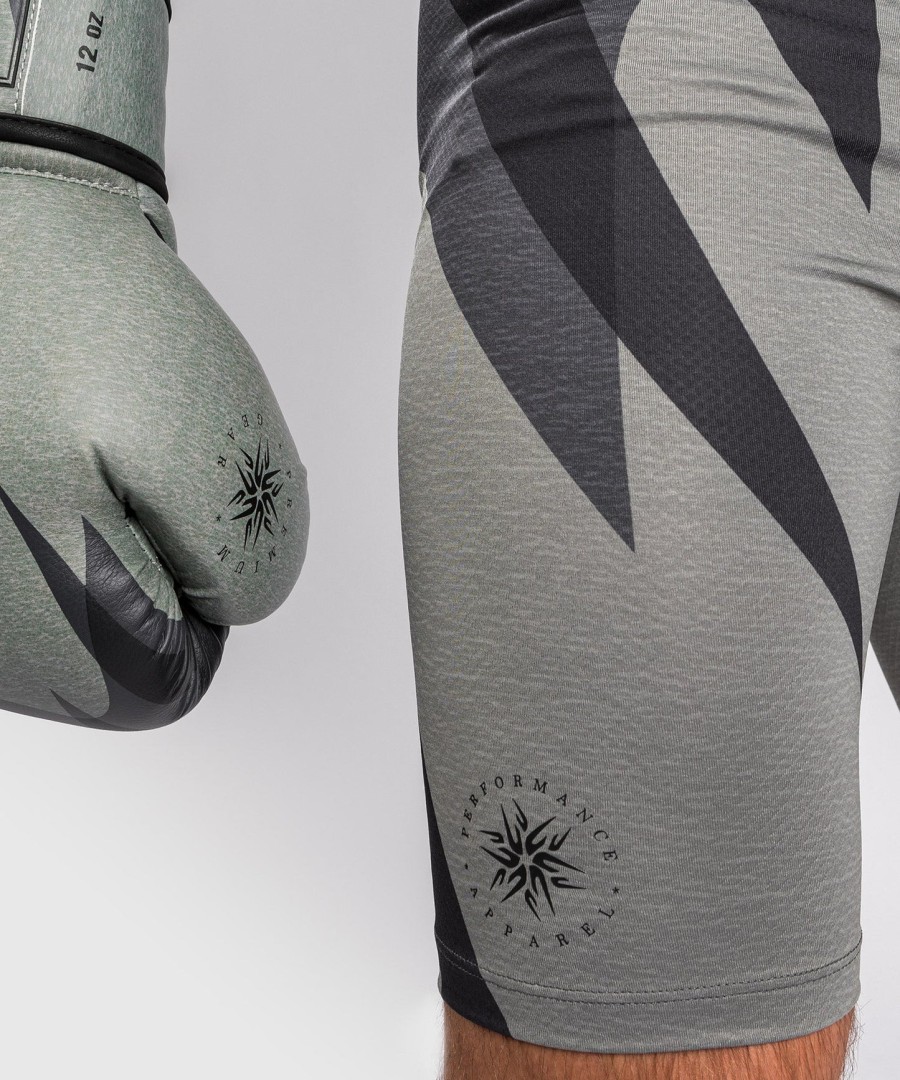 venum stone vale tudo shorts - mineral verde