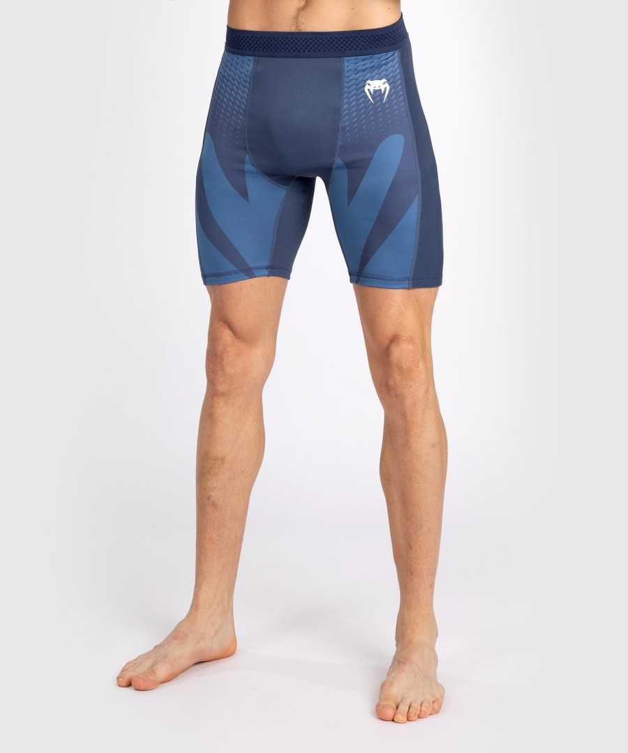 venum attack men vale tudo short - azul marinho