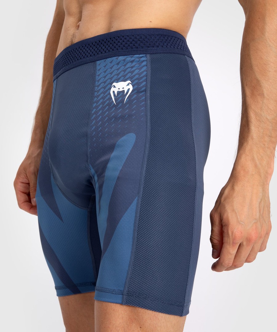 venum attack men vale tudo short - azul marinho
