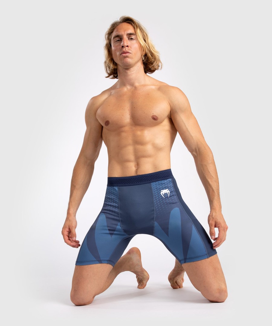 venum attack men vale tudo short - azul marinho
