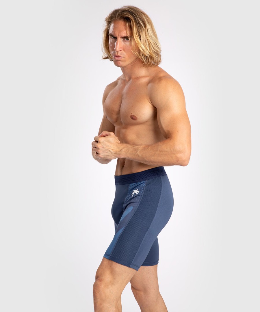 venum attack men vale tudo short - azul marinho