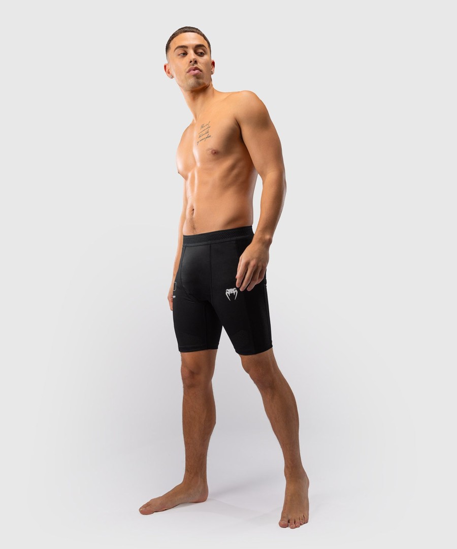 venum tactical xt vale tudo shorts - pretovermelho fogo