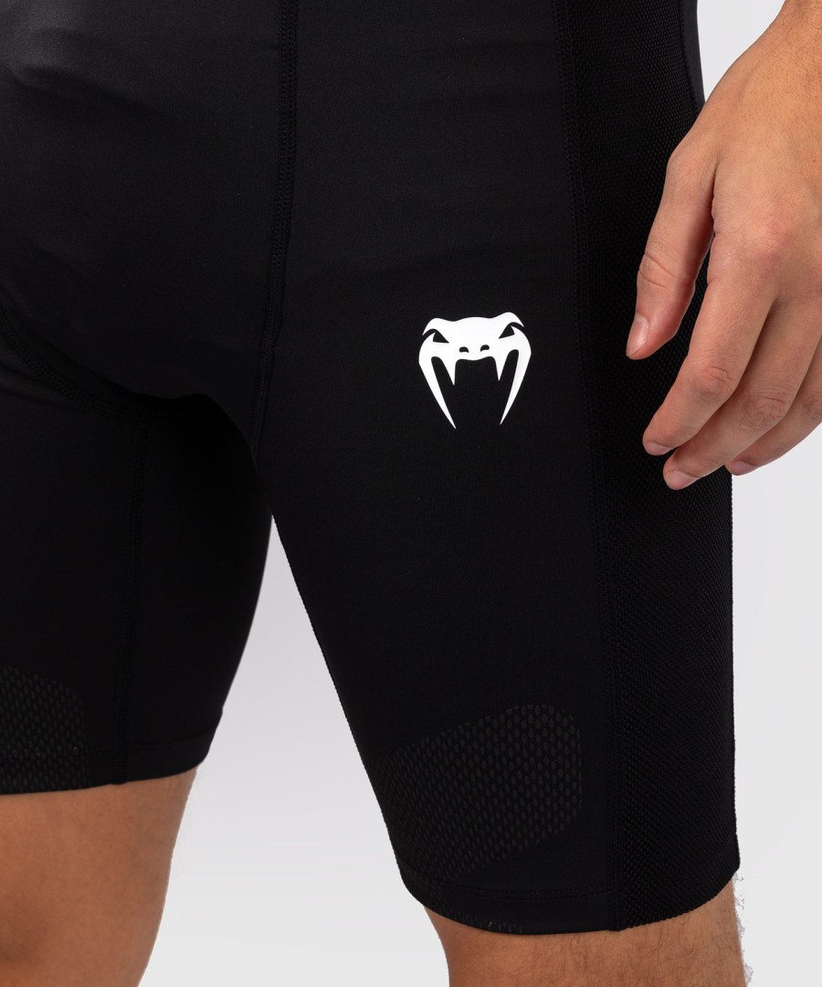 venum tactical xt vale tudo shorts - pretovermelho fogo