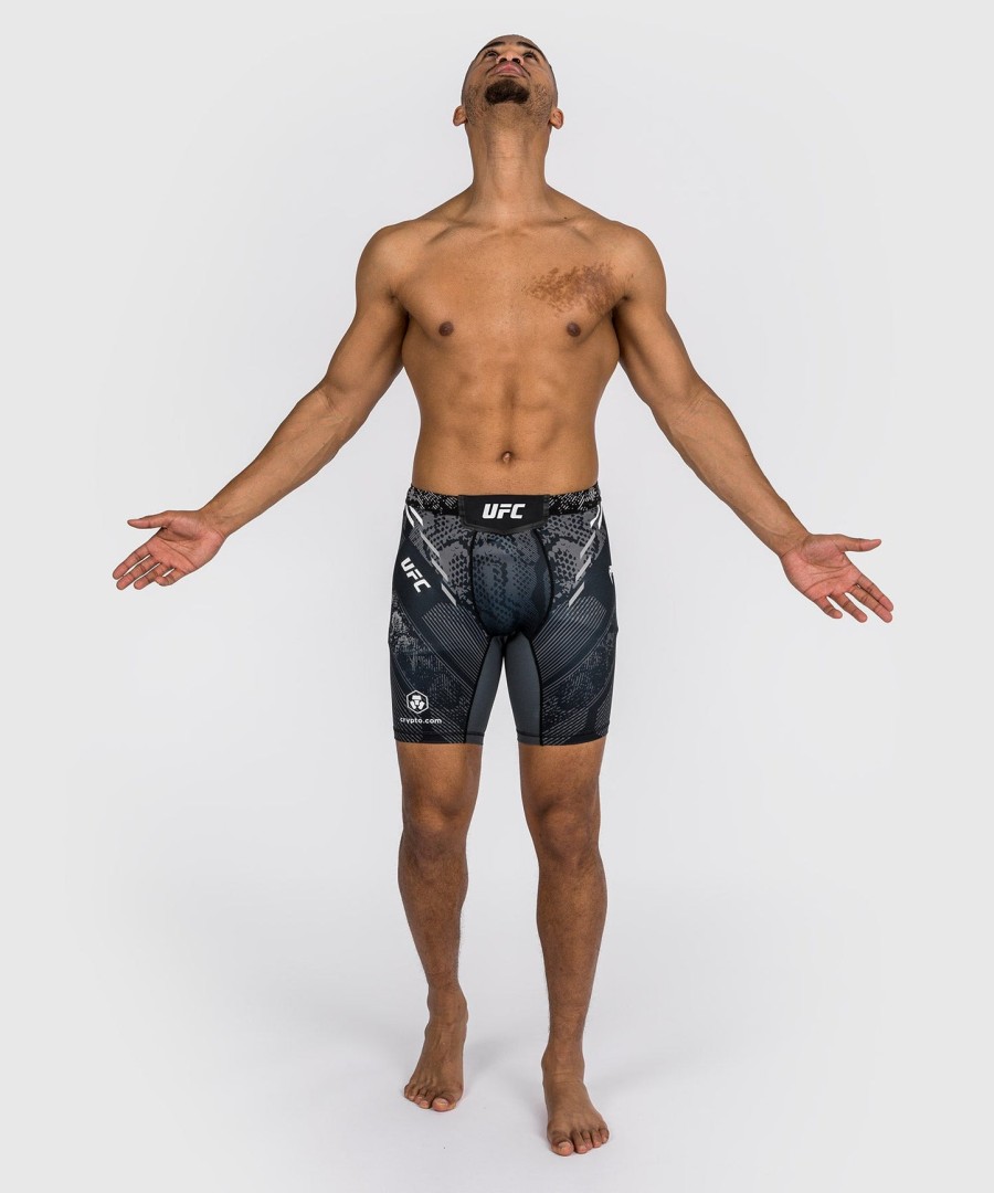 bermuda ufc adrenaline by venum authentic fight night masculina vale tudo - preta