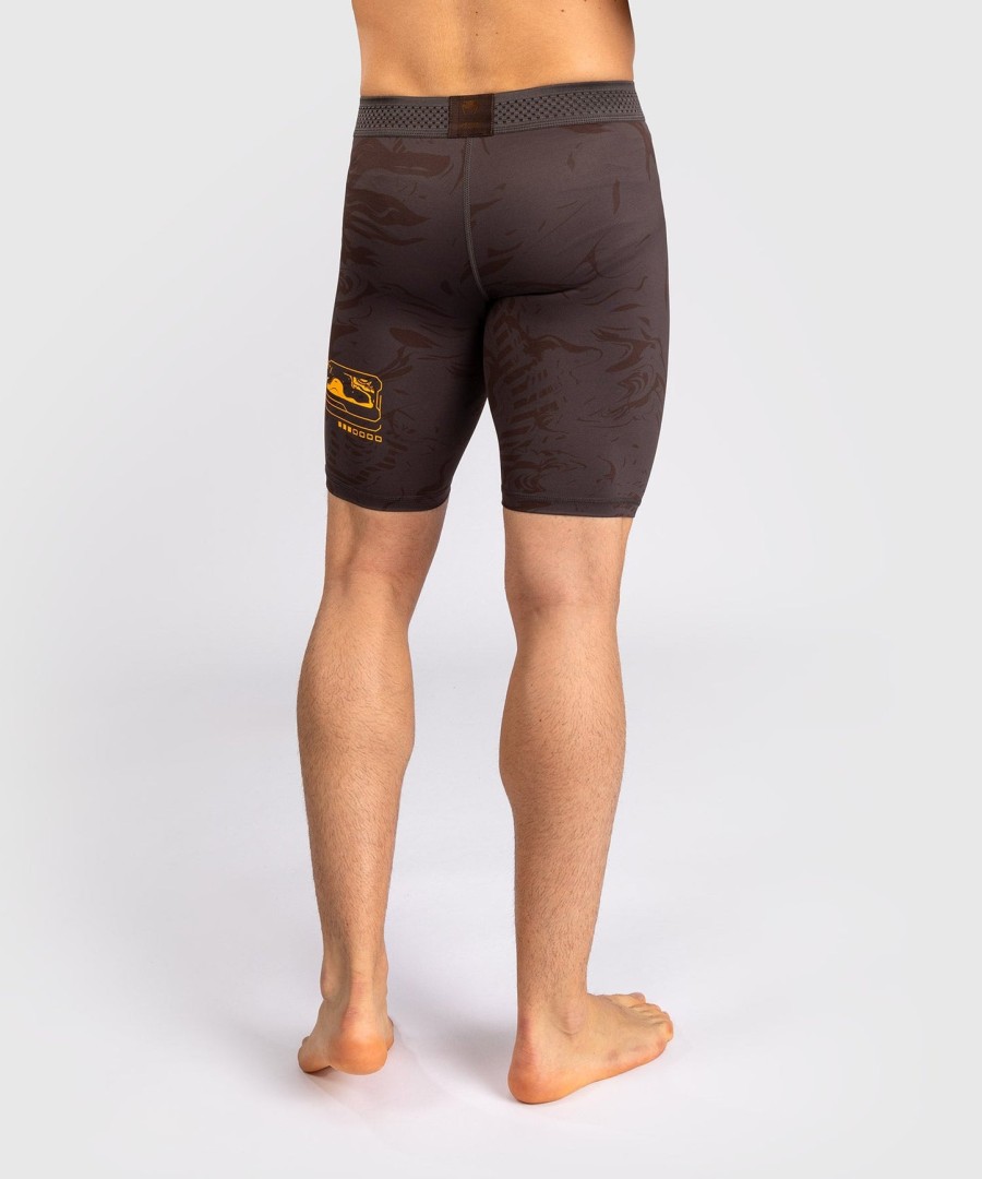 ufc fusion by venum fight week men vale tudo short - marrom terrano