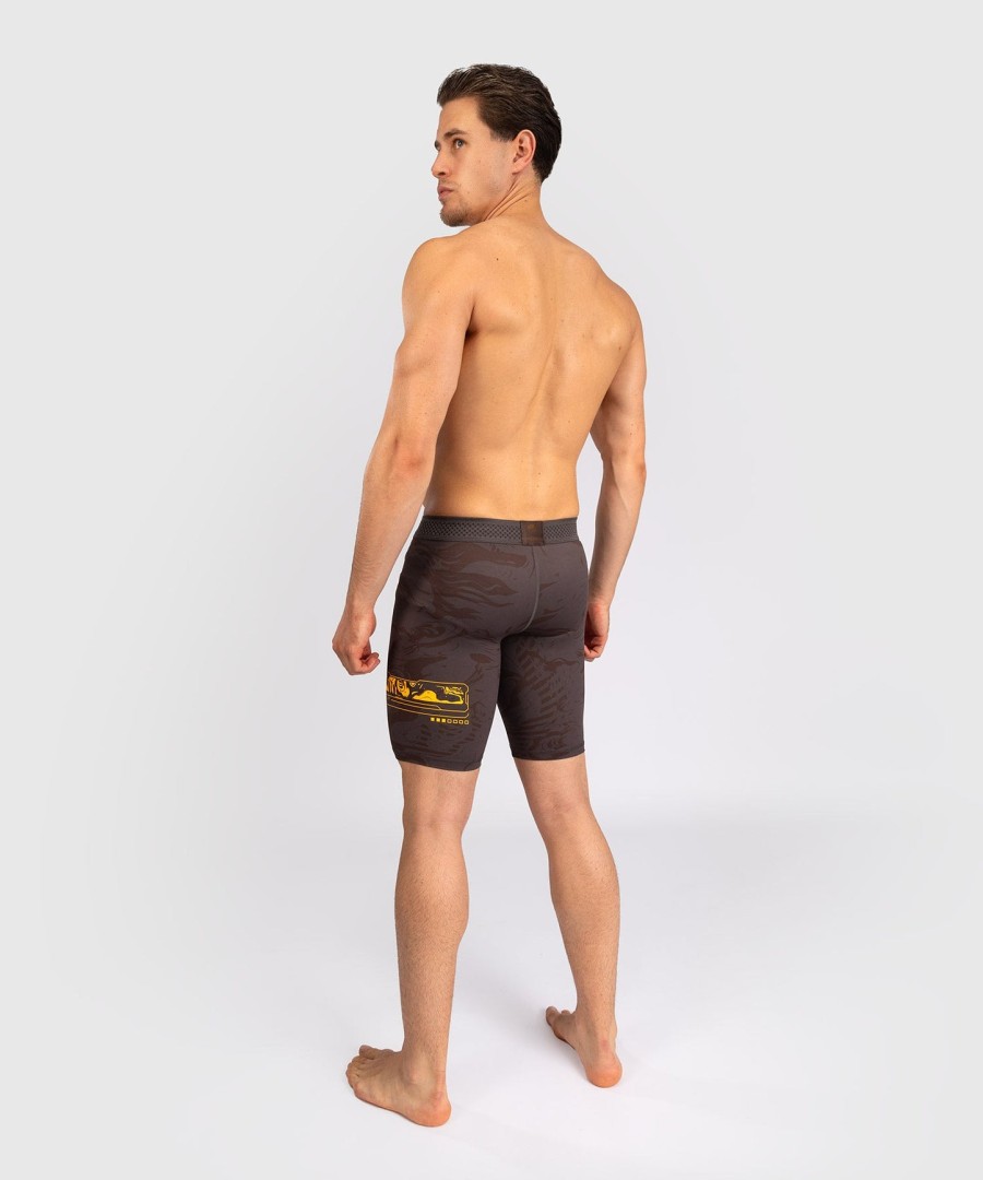 ufc fusion by venum fight week men vale tudo short - marrom terrano