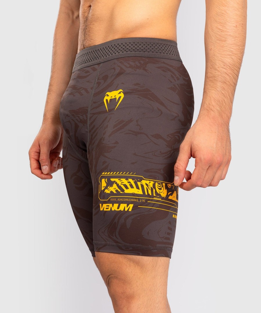 ufc fusion by venum fight week men vale tudo short - marrom terrano