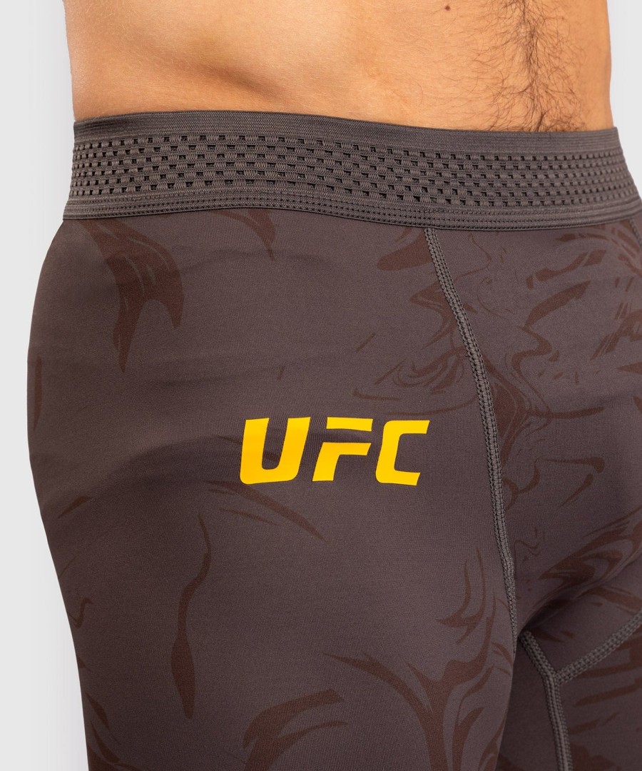 ufc fusion by venum fight week men vale tudo short - marrom terrano