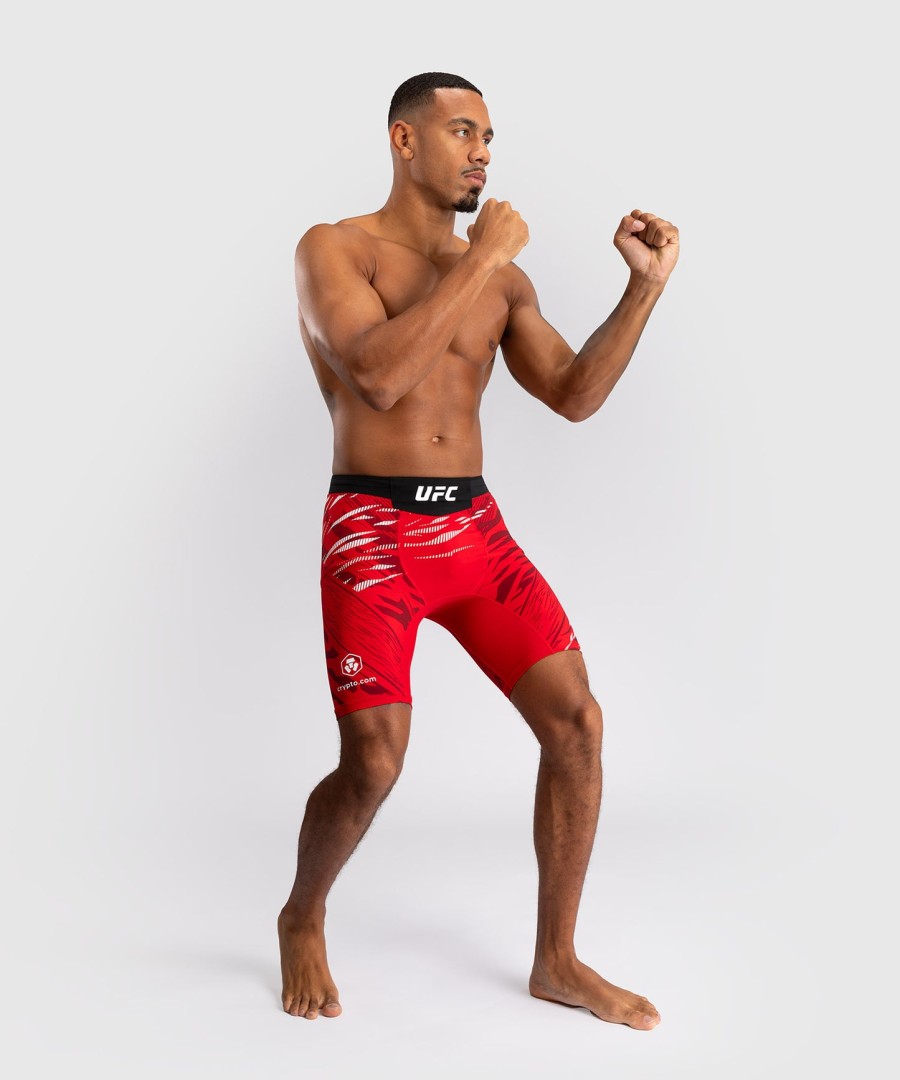 bermuda ufc fusion by venum authentic fight night masculina vale tudo - vermelha