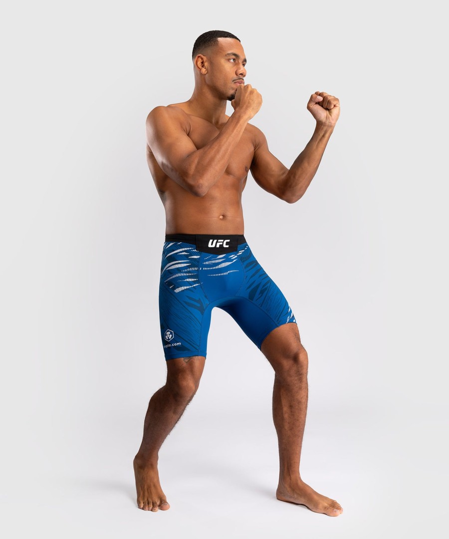 bermuda ufc fusion by venum authentic fight night masculina vale tudo - azul