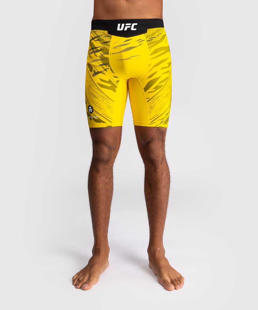 bermuda ufc fusion by venum authentic fight night masculina vale tudo - amarela