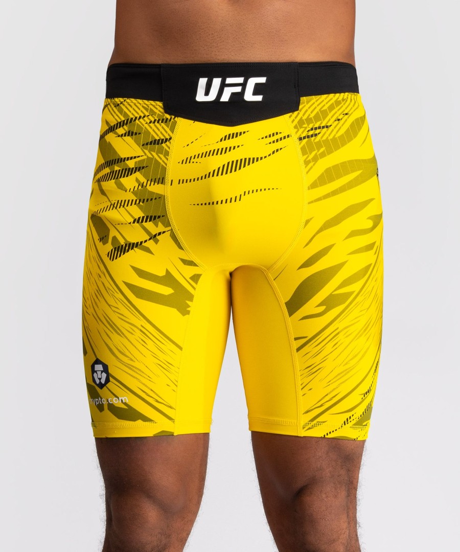 bermuda ufc fusion by venum authentic fight night masculina vale tudo - amarela
