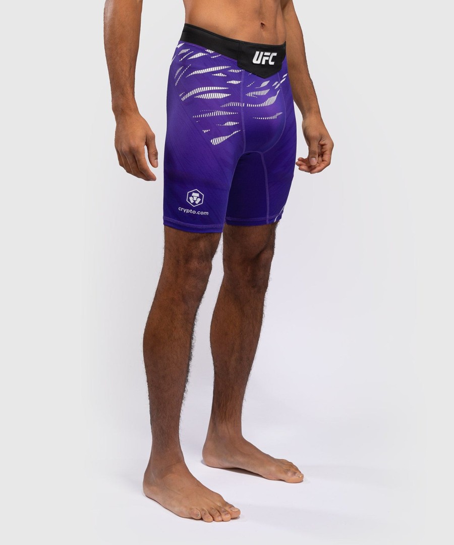 bermuda ufc fusion by venum authentic fight night masculina vale tudo - roxa
