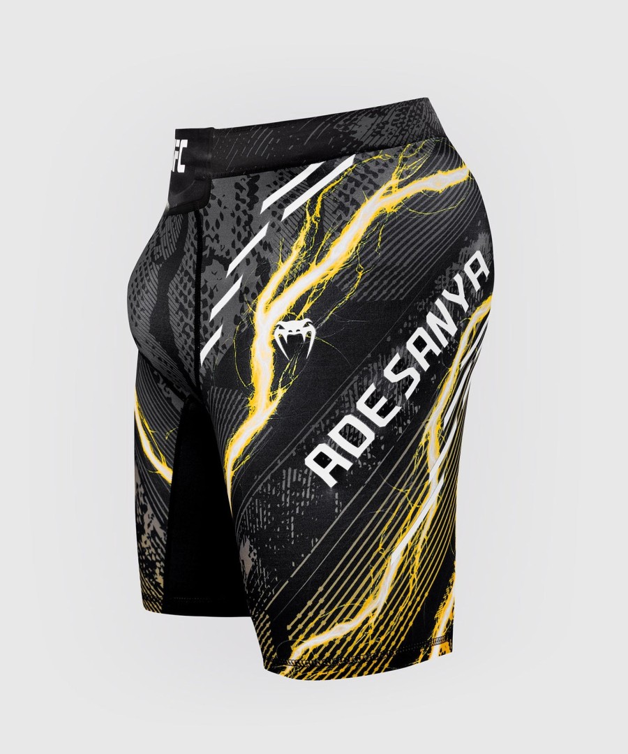 masculino ufc incomparável por venum black israel adesanya vale tudo short