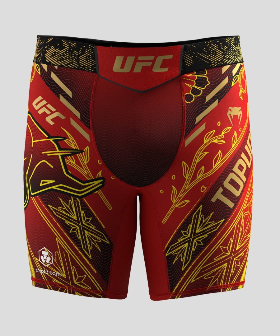 masculino ufc incomparável por venum red ilia topuria vale tudo short