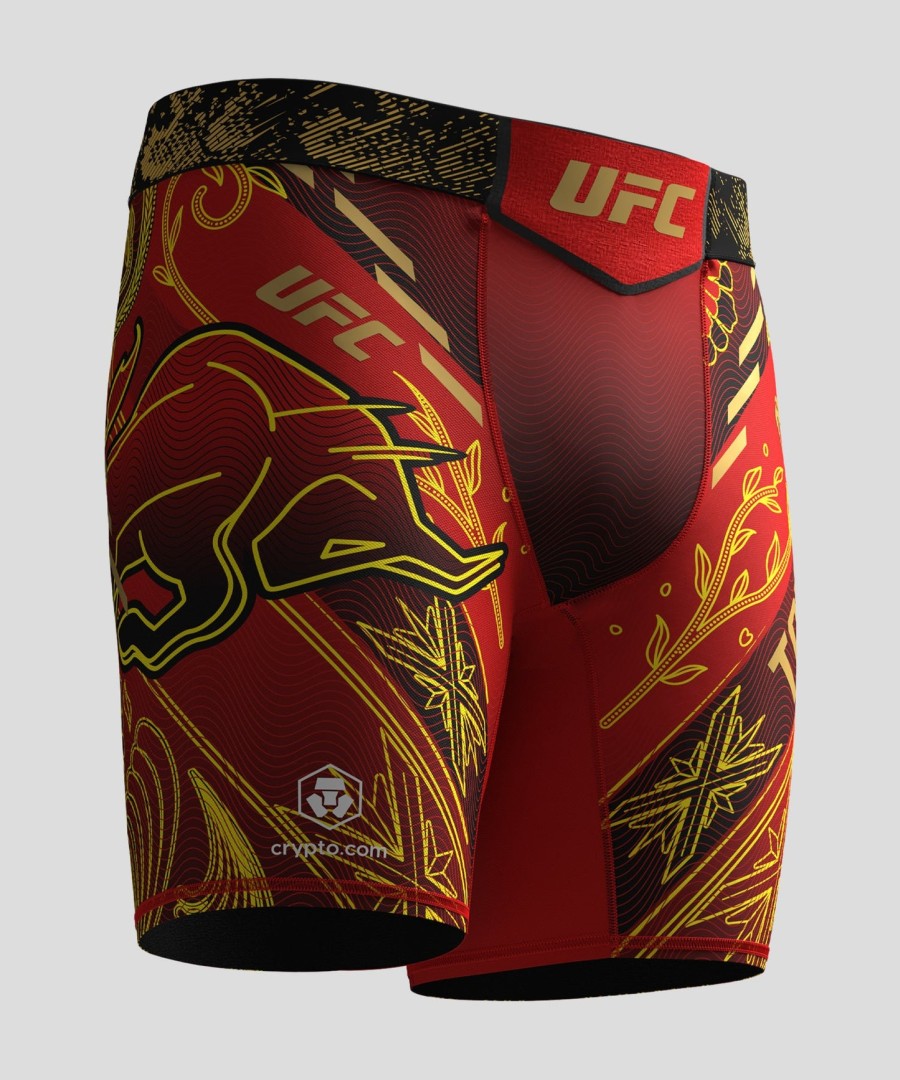masculino ufc incomparável por venum red ilia topuria vale tudo short