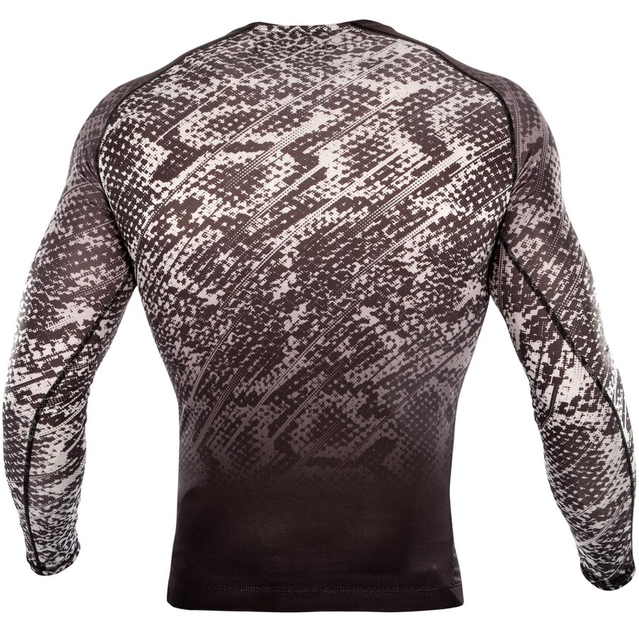 camiseta de compressão tropical venum - pretocinza