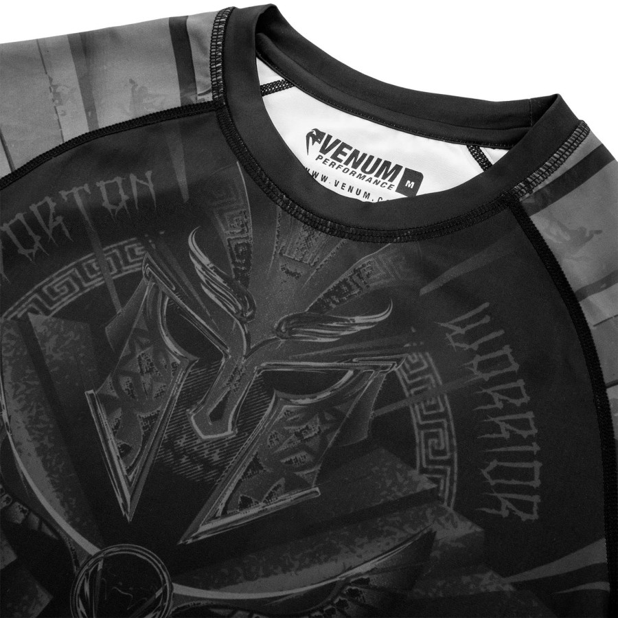 camiseta de proteção solar venum gladiator 3.0 - manga longa - pretopreto