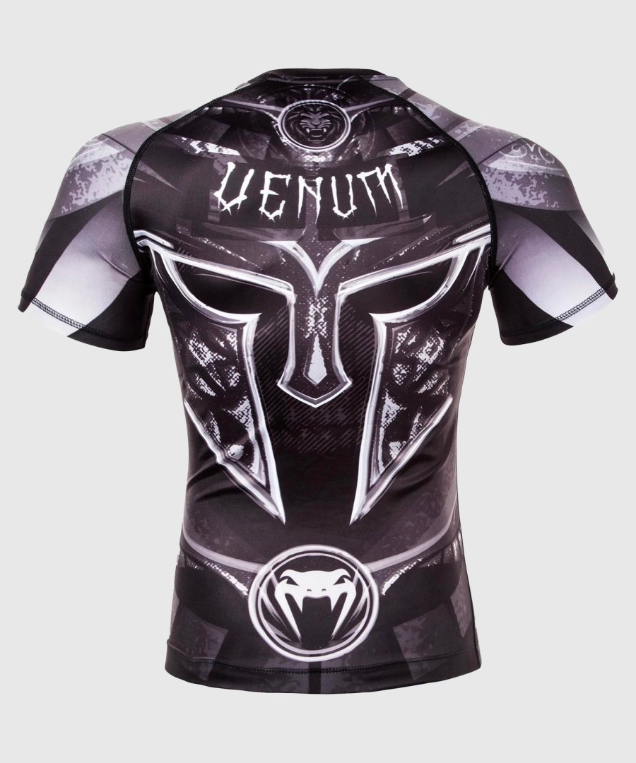 camiseta de proteção solar venum gladiator 3.0 - pretobranco - manga curta