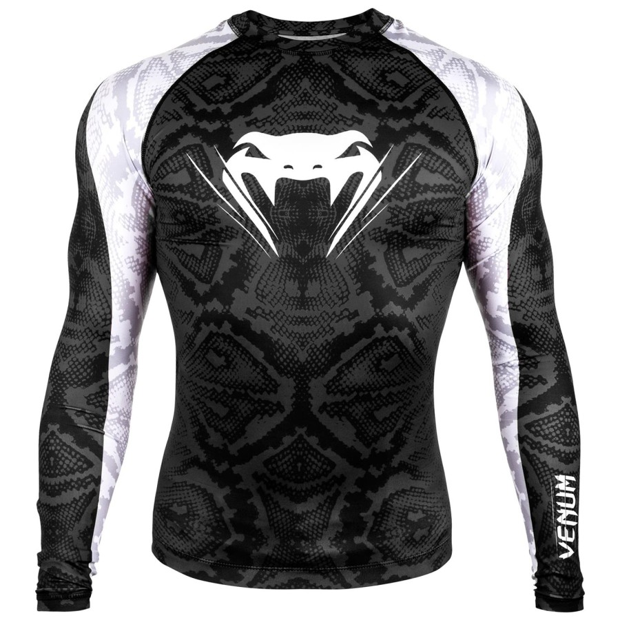 camiseta de proteção solar venum amazonia 5 - manga longa - preta amazonia