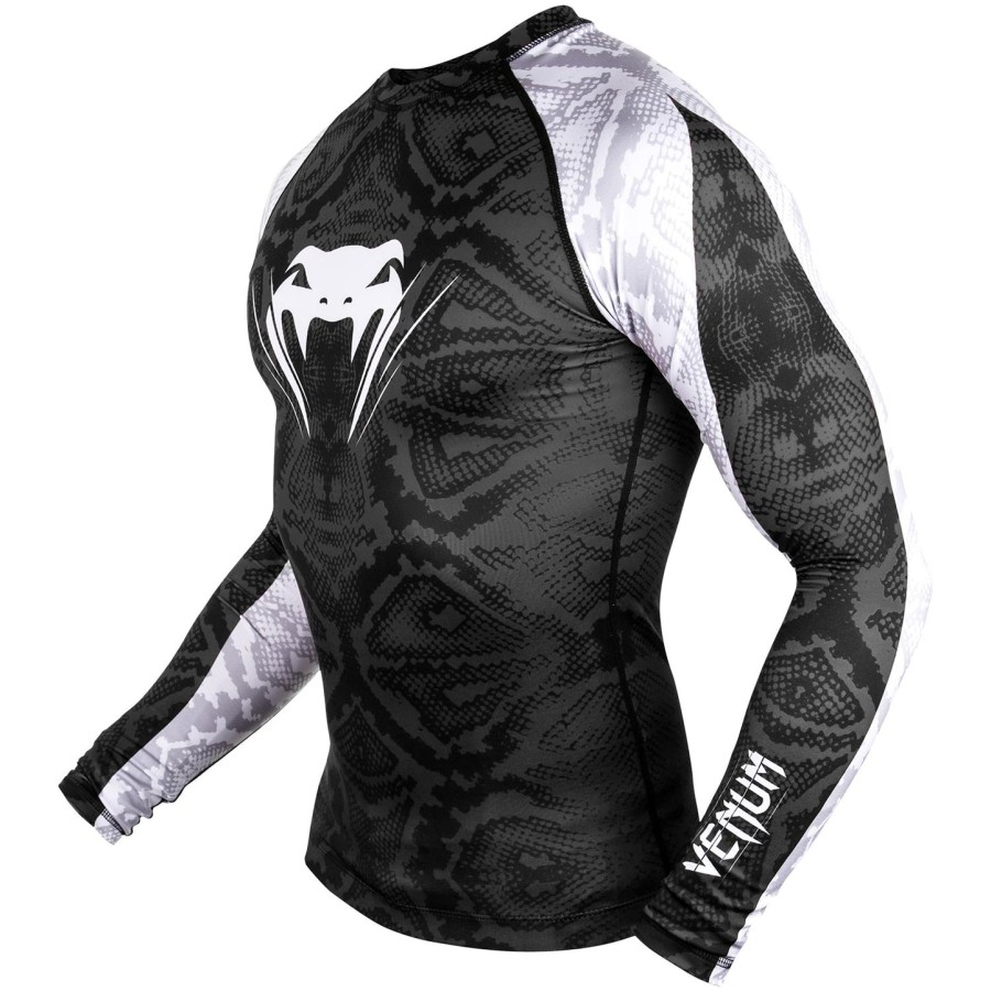 camiseta de proteção solar venum amazonia 5 - manga longa - preta amazonia